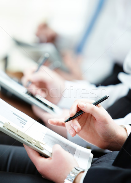 Stock photo: At lecture 