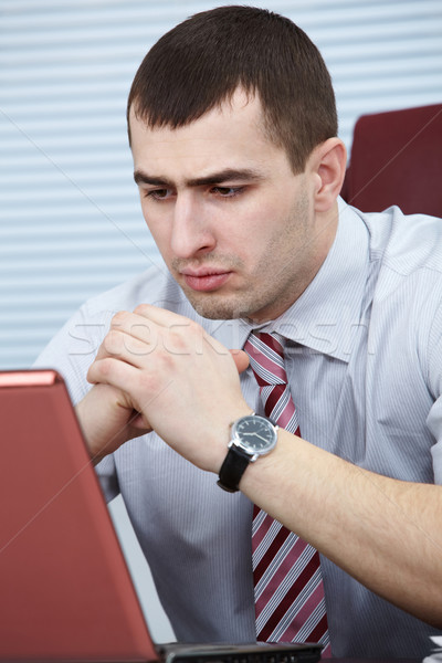 Troubled businessman  Stock photo © pressmaster