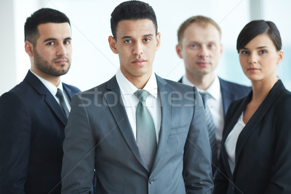 мужчины лидера портрет Бизнес-партнеры глядя камеры Сток-фото © pressmaster
