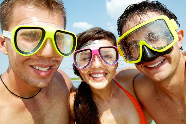 Scuba friends Stock photo © pressmaster