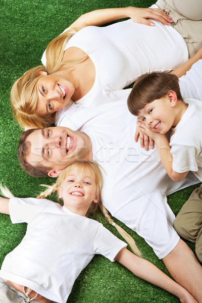 Resting family Stock photo © pressmaster