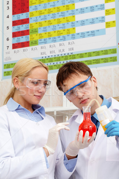Learning new liquid properties Stock photo © pressmaster