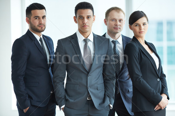 Masculina líder retrato mirando cámara Foto stock © pressmaster