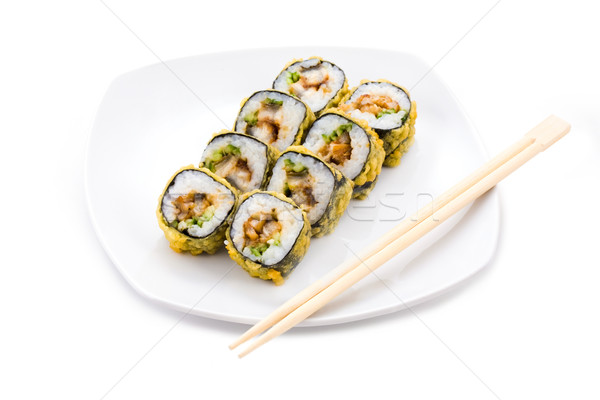 Tempura maki Stock photo © pressmaster