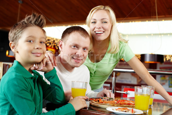 Stock photo: Family lunch