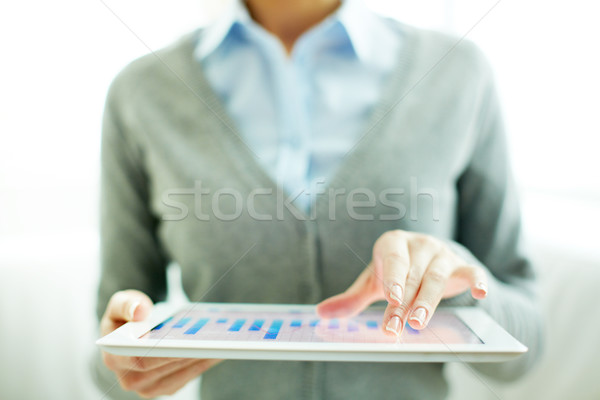 Working with digital tablet Stock photo © pressmaster