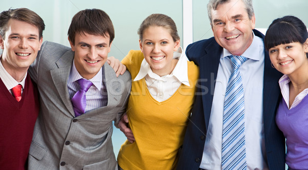 Portret geslaagd managers ander naar Stockfoto © pressmaster