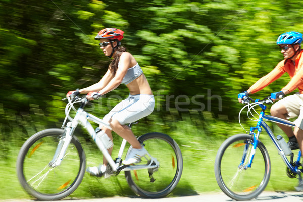 скорости изображение движения два верховая езда Сток-фото © pressmaster