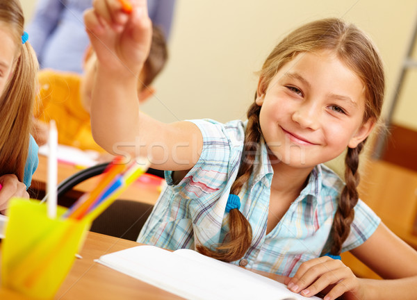 Successful schoolchild Stock photo © pressmaster