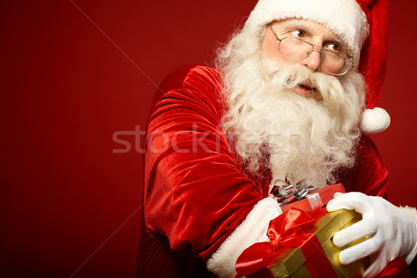 Stock photo: Distributing gifts