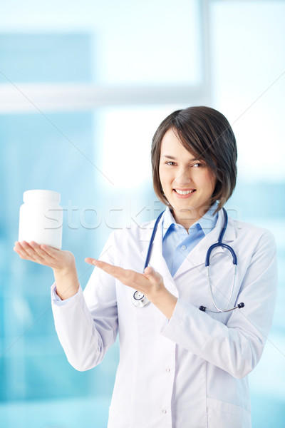 Bottle of pills Stock photo © pressmaster