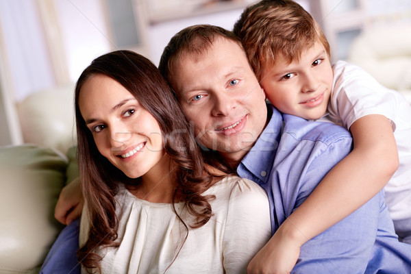 Family of three Stock photo © pressmaster