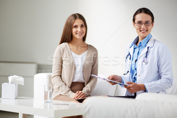 Doctor and patient Stock photo © pressmaster