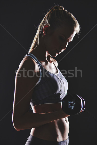 Stock photo: Fit female