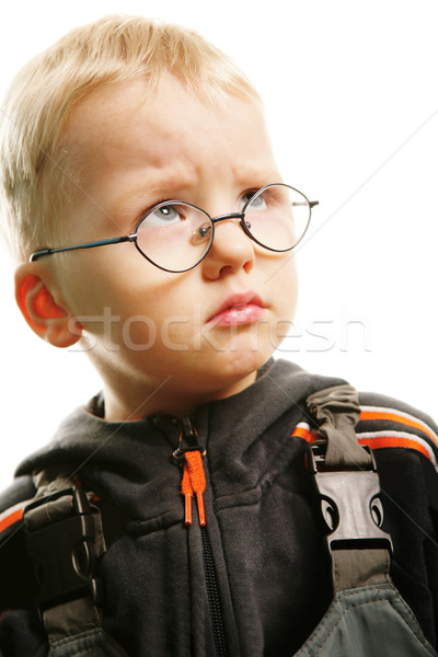 Legény portré kicsi fiú űr fej Stock fotó © pressmaster