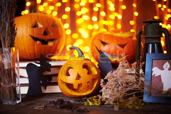 Symbols of Halloween Stock photo © pressmaster