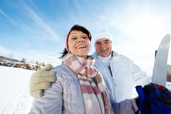 Heureux portrait maturité couple femme famille [[stock_photo]] © pressmaster