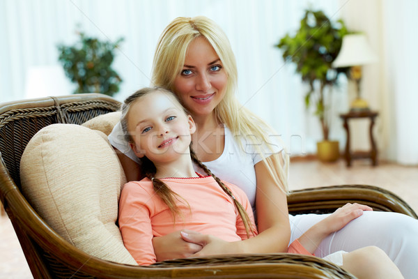 Frau Mädchen Porträt glücklich Mutter Stock foto © pressmaster