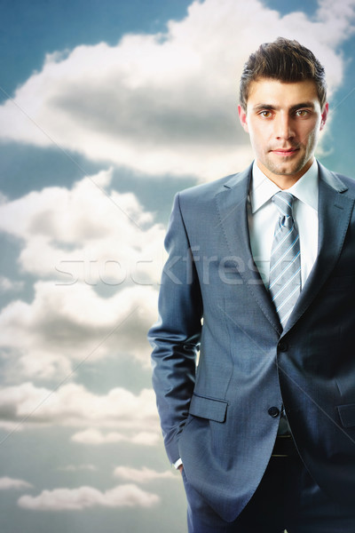 Homme costume Creative image séduisant affaires [[stock_photo]] © pressmaster