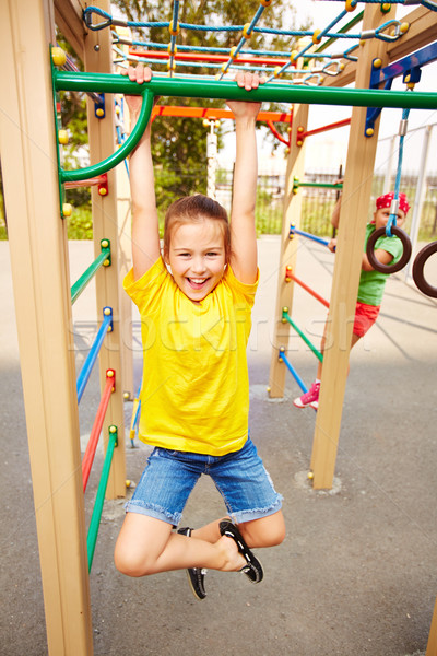 Fun on playground Stock photo © pressmaster