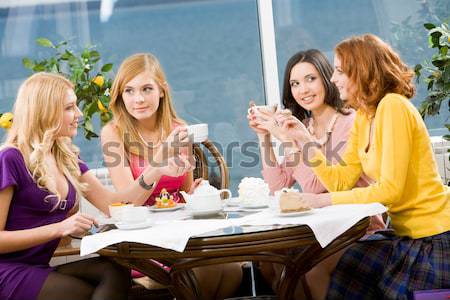 Meeting of friends  Stock photo © pressmaster