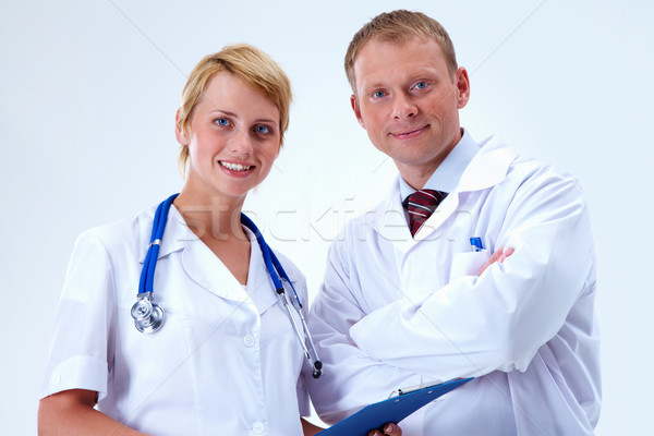 Médicaux portrait accueillant regarder caméra sourires [[stock_photo]] © pressmaster