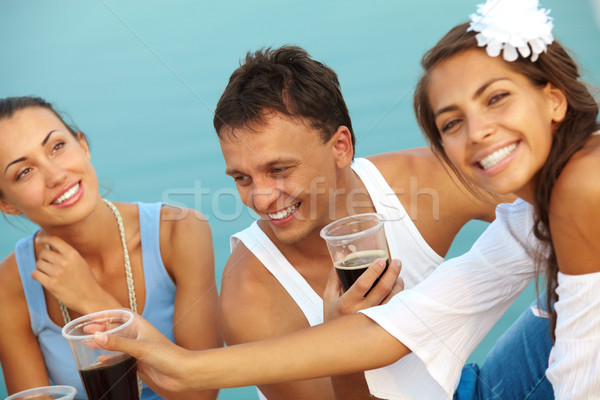 Stock photo: At party