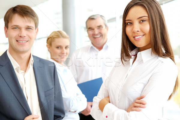 üzleti csapat portré üzletemberek néz kamera üzlet Stock fotó © pressmaster