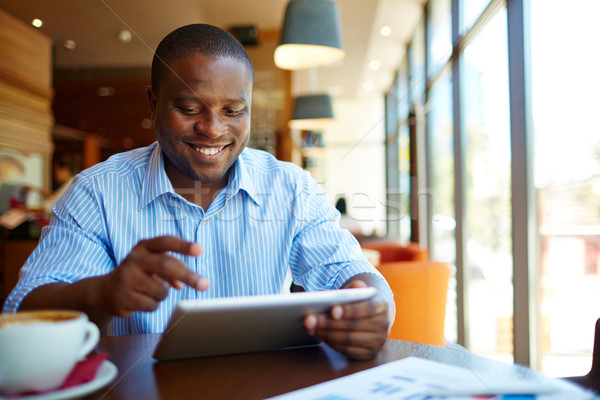 Using touchpad Stock photo © pressmaster