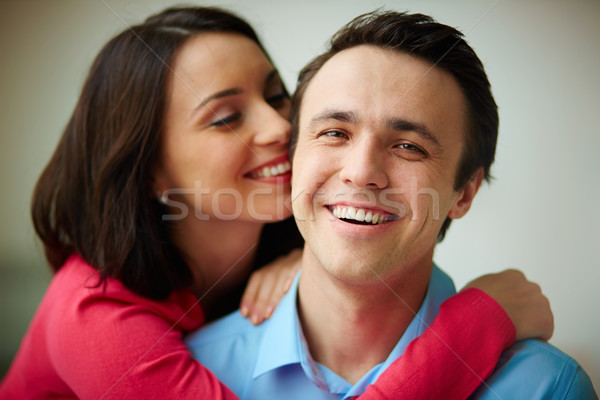 Amusement portrait amoureuse jeune femme heureux [[stock_photo]] © pressmaster