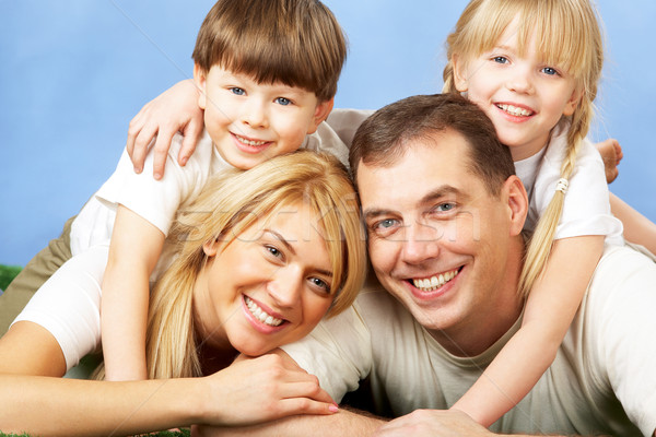 Joyful family Stock photo © pressmaster