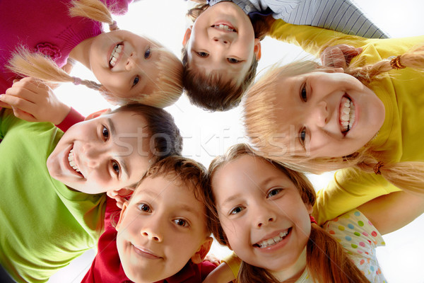 Stock fotó: Fiatalság · jókedv · kép · boldog · gyerekek · család