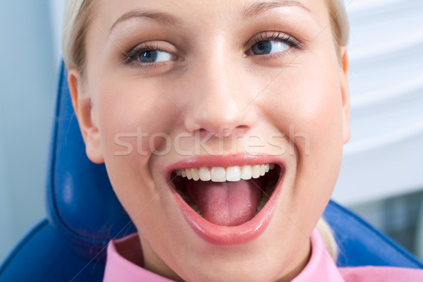 Happy patient Stock photo © pressmaster