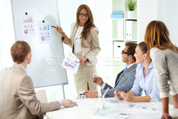 Presenting strategy  Stock photo © pressmaster