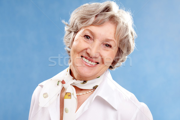 Grey-haired woman  Stock photo © pressmaster
