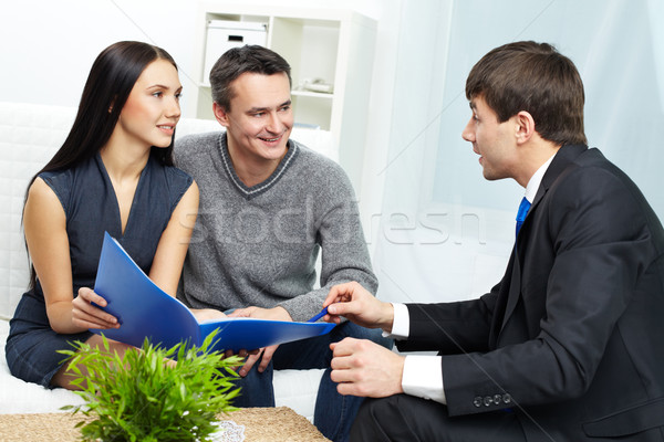 Consulting clients  Stock photo © pressmaster