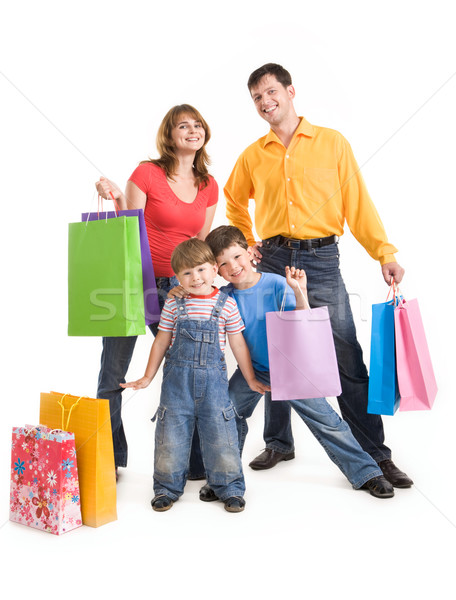 Joyful shopping Stock photo © pressmaster