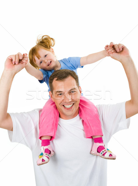 Father and daughter Stock photo © pressmaster