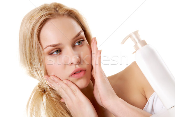 Facial care Stock photo © pressmaster