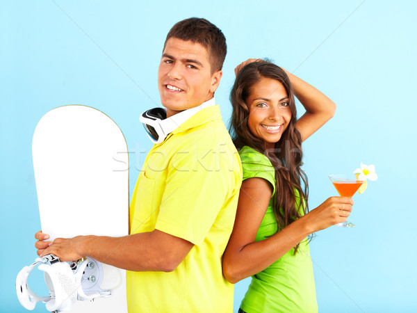 Stock photo: Travel lovers