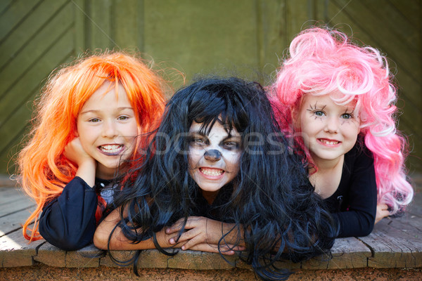 Girls grinning Stock photo © pressmaster