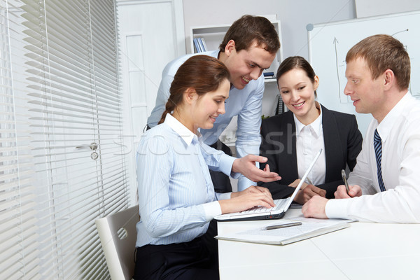 Hard-working team Stock photo © pressmaster