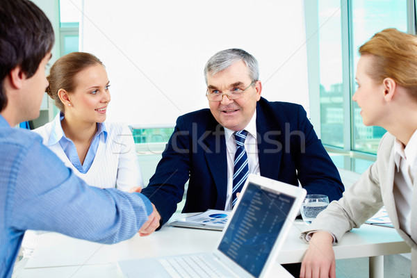 Striking deal Stock photo © pressmaster