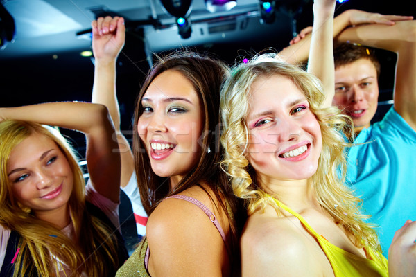 динамический девочек два танцы ночной клуб Сток-фото © pressmaster