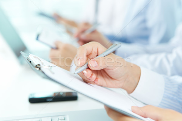 Stock photo: Notes