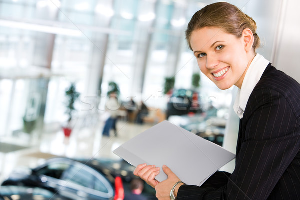 Stock photo: Look of woman