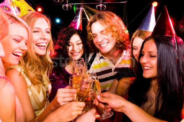 Portrait personnes puce vêtements fête d'anniversaire [[stock_photo]] © pressmaster