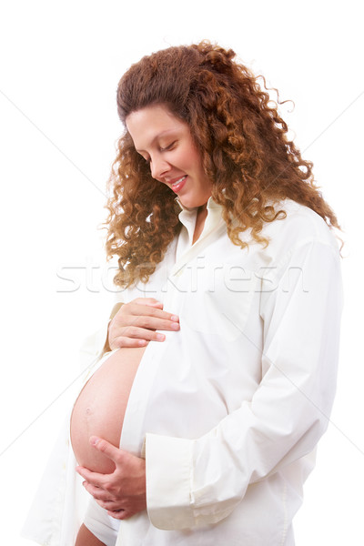 Pregnant female Stock photo © pressmaster