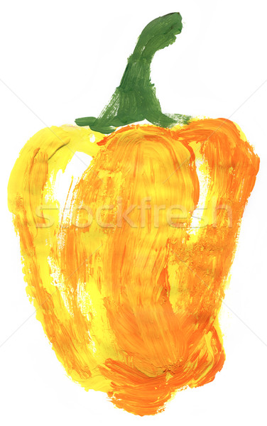 Stock photo: Yellow pepper