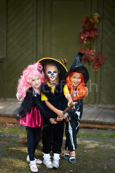 Halloween girls Stock photo © pressmaster